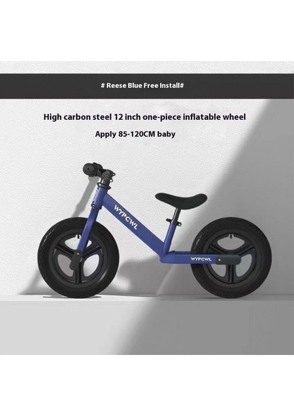 Alaşımlı Çocuk Denge Arabası Pedalsız 1-6 Yaş Yo-Yo Iki Tekerlekli Bebek Kayar Yürüteç (Yurt Dışından)