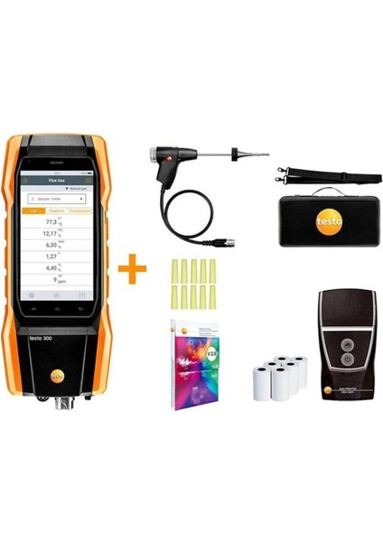 300 Baca Gaz Analiz Cihazı (Akıllı Dokunmatik Ekran) fiyatları