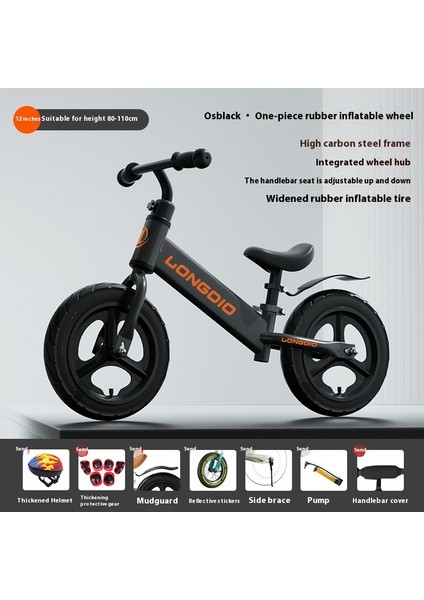 Çocuk Denge Arabası Bebek Yürümeye Başlayan Scooter 2-5 Yaş Pedalsız Bisiklet Oyuncak Scooter (Yurt Dışından)