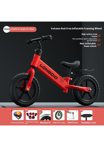 Çocuk Denge Arabası Bebek Yürümeye Başlayan Scooter 2-5 Yaş Pedalsız Bisiklet Oyuncak Scooter (Yurt Dışından)