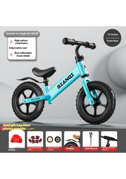 Yeni Çocuk Araba Pedalsız Bisiklet 2-6 Yaş Bebek Scooter Yürümeye Başlayan Scooter Scooter (Yurt Dışından)