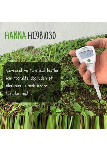 Hı 981030 Groline Toprak Ph Test Cihazı indirimleri