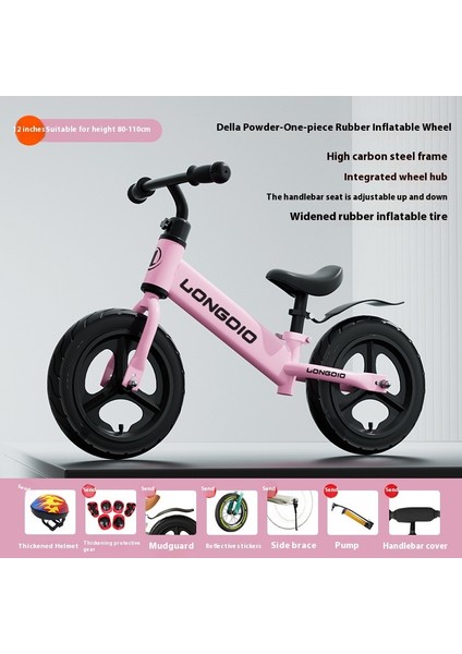 Çocuk Denge Arabası Bebek Yürümeye Başlayan Scooter 2-5 Yaş Pedalsız Bisiklet Oyuncak Scooter (Yurt Dışından)