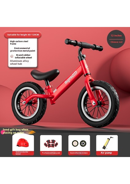 Çocuk Araba Pedalsız Bisiklet Scooter 2-6 Yaş Çocuklar Bebek Scooter (Yurt Dışından)