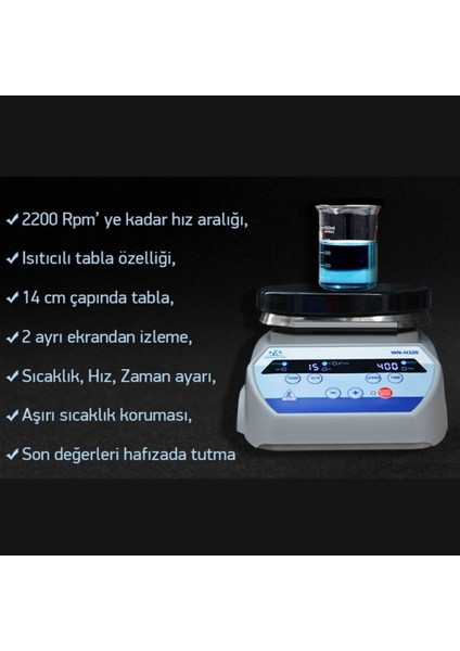 WN-H320 Isıtıcılı Manyetik Karıştırıcı modelleri