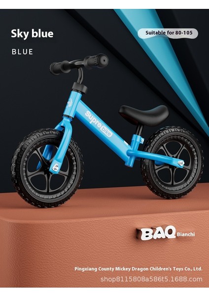 Çocuk Araba Pedalsız Bisiklet Scooter 2-6 Yaş Çocuklar Bebek Scooter (Yurt Dışından)