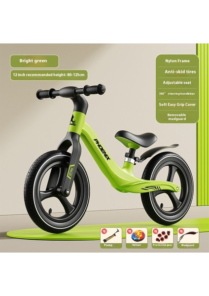 Çocuk Denge Arabası Bebek Yürümeye Başlayan Scooter 2-5 Yaş Pedalsız Bisiklet Oyuncak Scooter (Yurt Dışından)