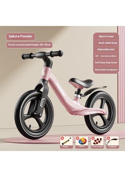 Çocuk Denge Arabası Bebek Yürümeye Başlayan Scooter 2-5 Yaş Pedalsız Bisiklet Oyuncak Scooter (Yurt Dışından)