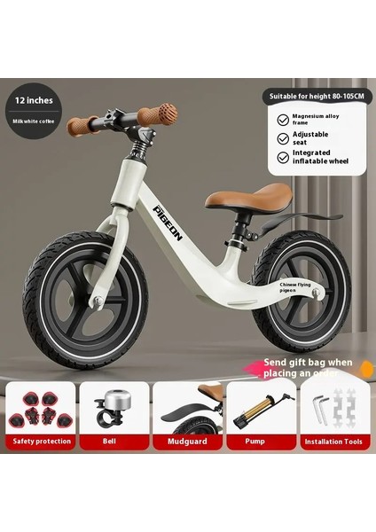 Çocuk Denge Arabası 3-6 Yaş Pedalsız 2'si 1 Arada Scooter Başlangıç Bebek Yürüteç Scooter (Yurt Dışından)