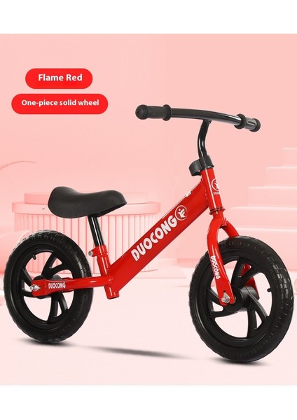 Ayak Pedalı Olmayan Çocuk Denge Arabası Iki Tekerlekli Kendinden Tahrikli Bisiklet 3-5 Yaş Bebek Paten Yürüteç (Yurt Dışından)