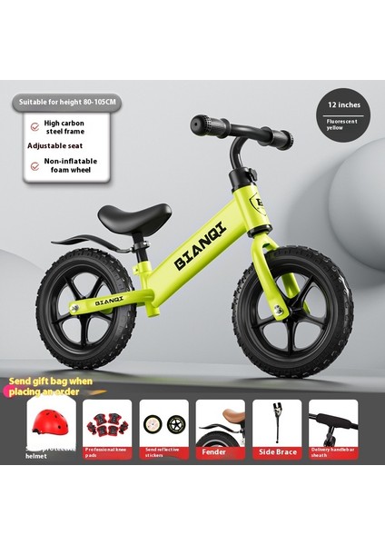 Yeni Çocuk Araba Pedalsız Bisiklet 2-6 Yaş Bebek Scooter Yürümeye Başlayan Scooter Scooter (Yurt Dışından)
