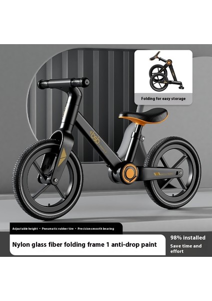 Yeni Çocuk Denge Araba Scooter Yürümeye Başlayan Bisiklet 2-6 Yaş Erkek ve Kadın Bebek Iki Tekerlekli (Yurt Dışından)