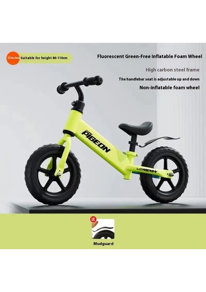 Çocuk Denge Arabası 3-6 Yaş Pedalsız 2'si 1 Arada Scooter Başlangıç Bebek Yürüteç Scooter (Yurt Dışından)