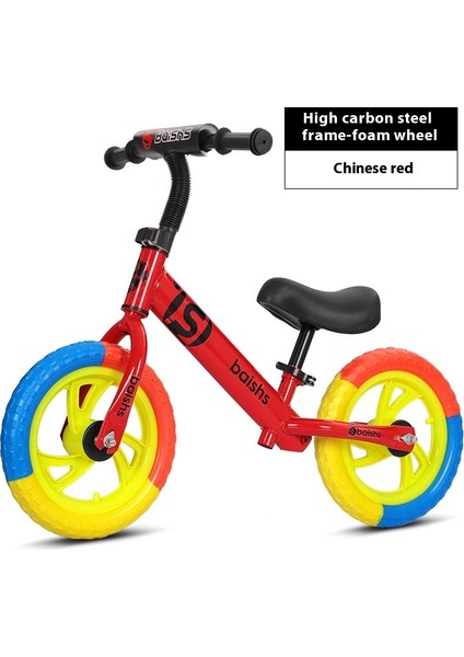 Ayak Pedalı Olmayan Çocuk Denge Arabası Iki Tekerlekli Kendinden Tahrikli Bisiklet 3-5 Yaş Bebek Paten Yürüteç (Yurt Dışından)