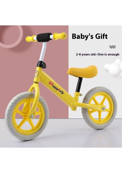 Çocuk Araba Bisikleti Bebek Scooter Pedalsız Giriş Seviyesi 2-6 Yaş Çocuk Scooter (Yurt Dışından)
