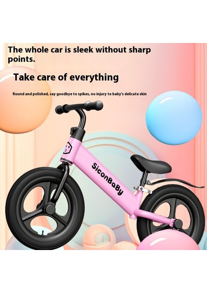 Çocuk Araba Bisikleti Bebek Scooter Pedalsız Giriş Seviyesi 2-6 Yaş Çocuk Scooter (Yurt Dışından)