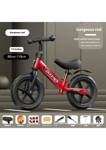 Çocuk Araba Bisikleti Bebek Scooter Pedalsız Giriş Seviyesi 2-6 Yaş Çocuk Scooter (Yurt Dışından)