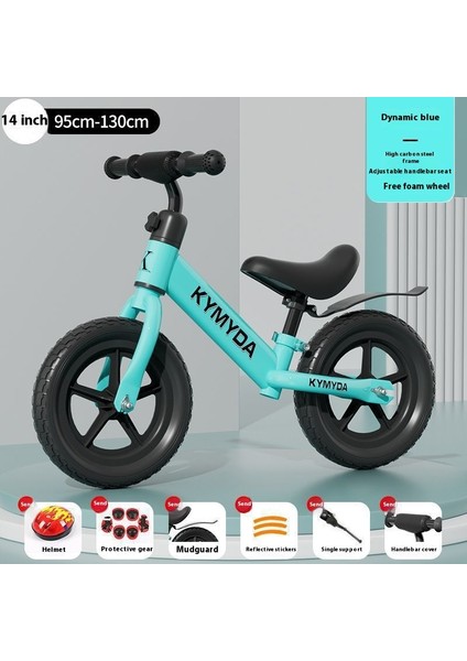 Çocuk Ayak Scooter 2-5 Yaş Ayaksız 2'si 1 Arada Scooter Tanıtım Bebek Yürüteç Scooter (Yurt Dışından)