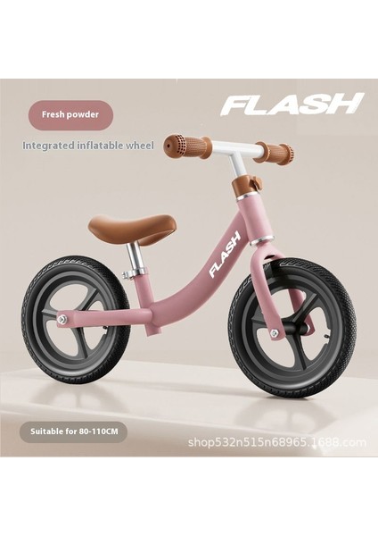 Çocuk Scooter Ayak Pedalı Yok 2-6 Yaş Çocuk Scooter Bebek Kendi Kendine Bisiklet Oyuncak Scooter (Yurt Dışından)