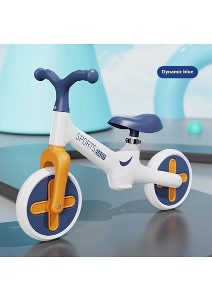 Çocuk Scooter Ayak Pedalı Yok 2-6 Yaş Çocuk Scooter Bebek Kendi Kendine Bisiklet Oyuncak Scooter (Yurt Dışından)