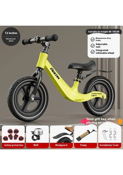 Çocuk Ayak Scooter 2-5 Yaş Ayaksız 2'si 1 Arada Scooter Tanıtım Bebek Yürüteç Scooter (Yurt Dışından)