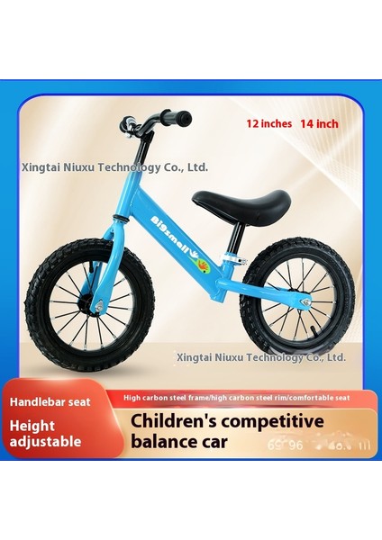 Çocuk Scooter Ayak Pedalı Yok 2-6 Yaş Çocuk Scooter Bebek Kendi Kendine Bisiklet Oyuncak Scooter (Yurt Dışından)