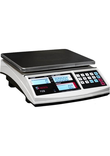 Tcs-A 30K Dijital Hassas Sayıcı Terazi - Hassasiyet: 0.5 Gr. Max: 30 Kg.