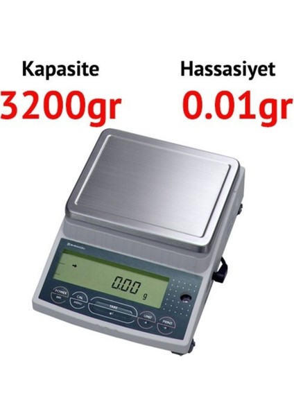 Shimadzu BL-3200H Dijital Hassas Terazi - Hassasiyet: 0.01 Gr. Max: 3200 Gr. fiyatları