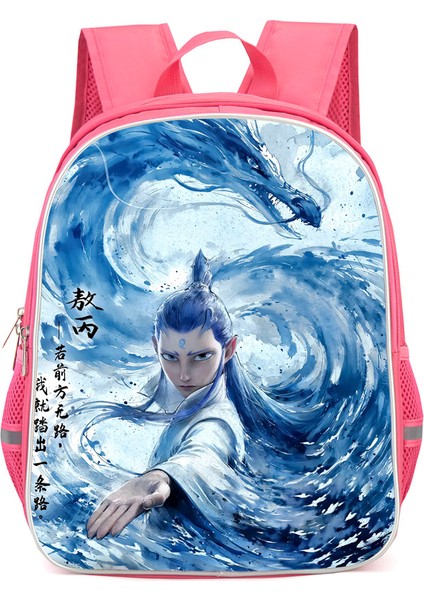 Nezha Iki Sihirli Çocuk Denizin Peşinde Anime Omuzlar Öğrenciler Okul Çantası Bilgisayar Çantası (Yurt Dışından)