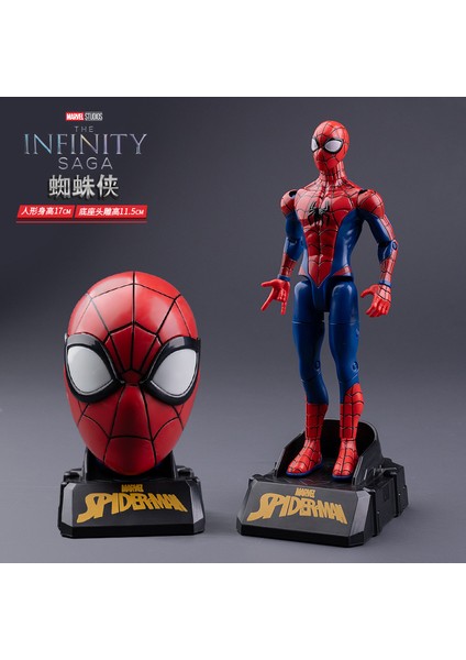Marvel Iron Man Yenilmezler Örümcek Adam Erkek ve Kız Çocuk Oyuncakları Team America Model Mankenler (Yurt Dışından)