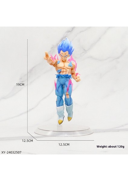 Yedi Dragon Ball Süper Saiyan El Yapmak Için Anime Modeli Çevre Süsleri Sun Wukong Vegeta Klasik Süper Sai (Yurt Dışından)