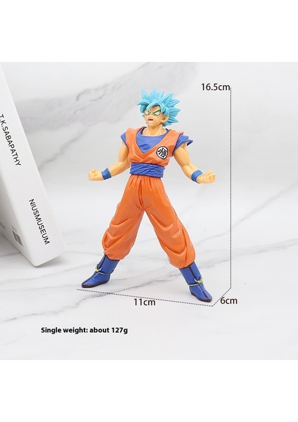 Yedi Dragon Ball Süper Saiyan El Yapmak Için Anime Modeli Çevre Süsleri Sun Wukong Vegeta Klasik Süper Sai (Yurt Dışından)
