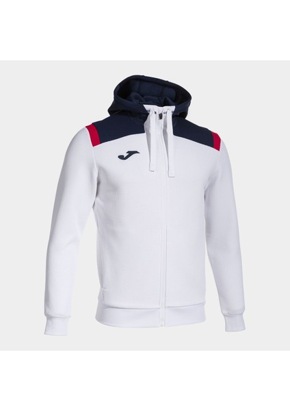 Toledo Zıp-Up Hoodıe Whıte Navy