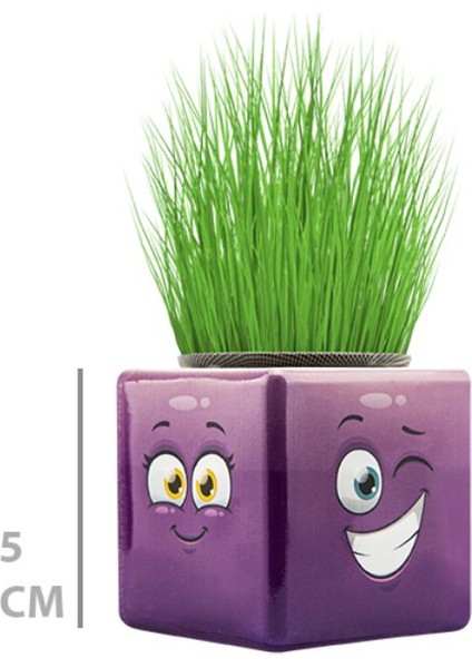 Çim Adam Mini Küp Emoji Figürlü 1 Adet
