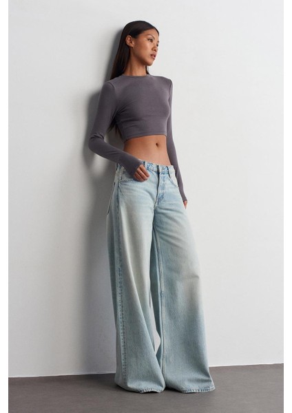 Uzun Kollu Füme Kadın Crop 31236-2K5 fiyatları