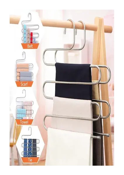 Krom Pantolon Askısı