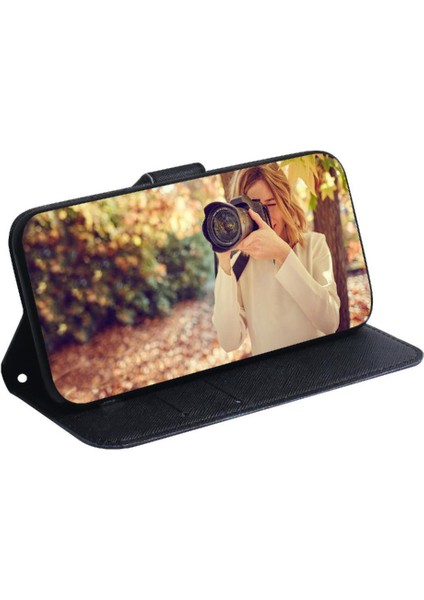 Xiaomi Redmi Not 13 Için Flip Case 4g Manyetik Kapatma Cüzdan Kart Yuvaları (Yurt Dışından)