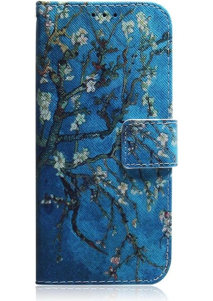 Tecno Spark Için Flip Case 20 Pro Artı 4g Pu Deri Boyalı Cüzdan Kartı (Yurt Dışından)