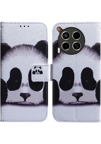 Tecno Camon 30 4g/5g Pu Deri Cüzdan Manyetik Kapatma Için Flip Case (Yurt Dışından)