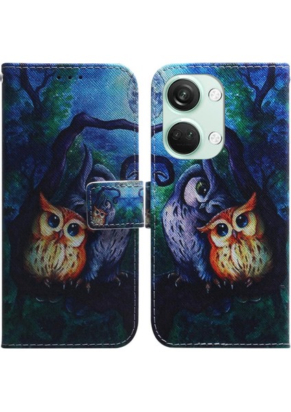 Oneplus Nord 3 Cüzdan Boyalı Manyetik Kapatma Kart Yuvaları Için Flip Case (Yurt Dışından)