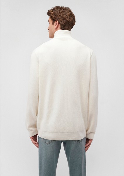 Boğazlı Beyaz Kazak 0710196-80194 fırsatları