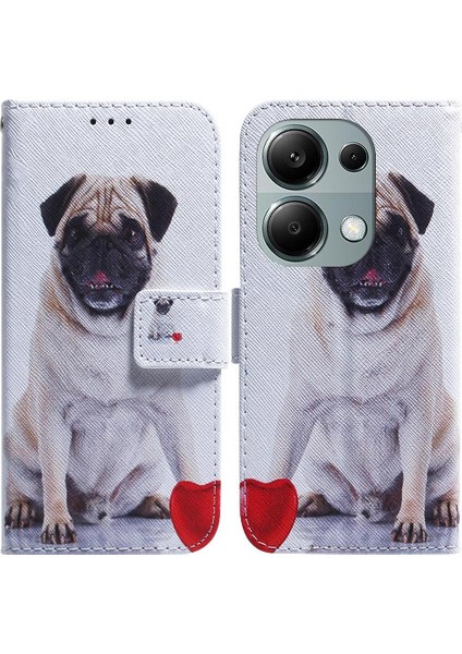 Xiaomi Redmi Not Için Flip Case 13 Pro 4g Kart Yuvaları Pu Deri Boyalı (Yurt Dışından)