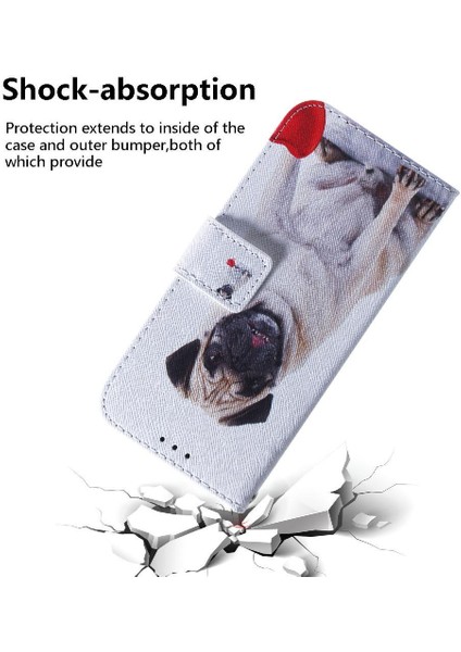 Xiaomi Redmi Not Için Flip Case 13 Pro 4g Kart Yuvaları Pu Deri Boyalı (Yurt Dışından)