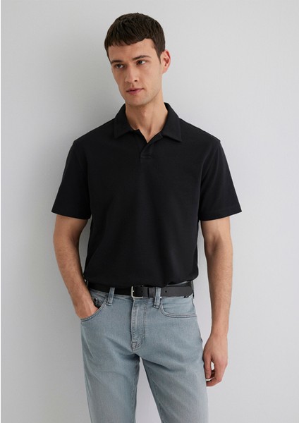 Siyah Polo Tişört 0611904-900