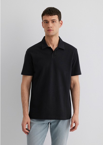Siyah Polo Tişört 0611904-900 modelleri