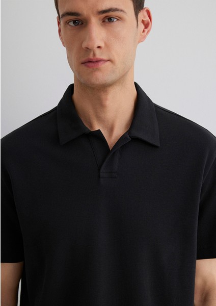 Siyah Polo Tişört 0611904-900 indirimleri