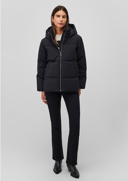 Kapüşonlu Siyah Şişme MONT1110445-900 fiyatları