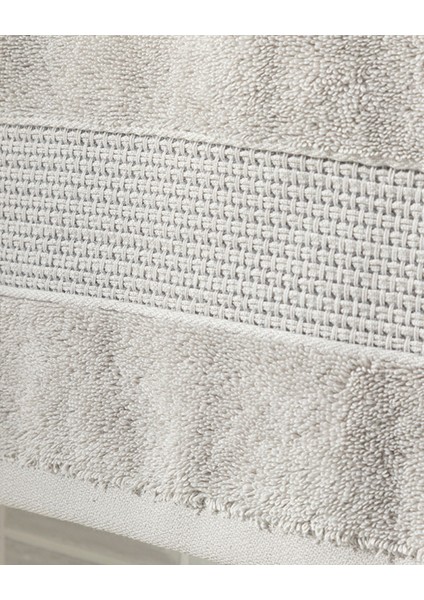 Deluxe Pamuklu Low Twist Yüz Havlusu 50x90 cm Gri