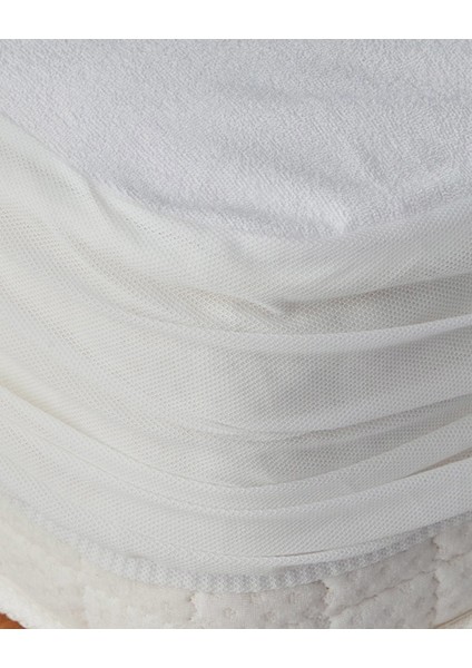 Comfort Pamuklu Sıvı Geçirmez Tek Kişilik Alez 140X200 + 30 cm Beyaz fiyatları