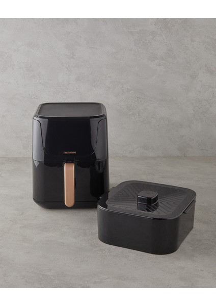 AIF 2030 XL Sıcak Tutma Hazneli Airfryer 1500W Siyah-Bakır indirimleri